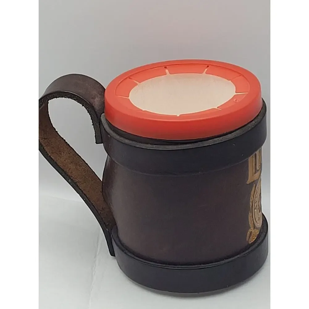 Miller Lite Leather Can Koozie Styrofoam‎ Insert